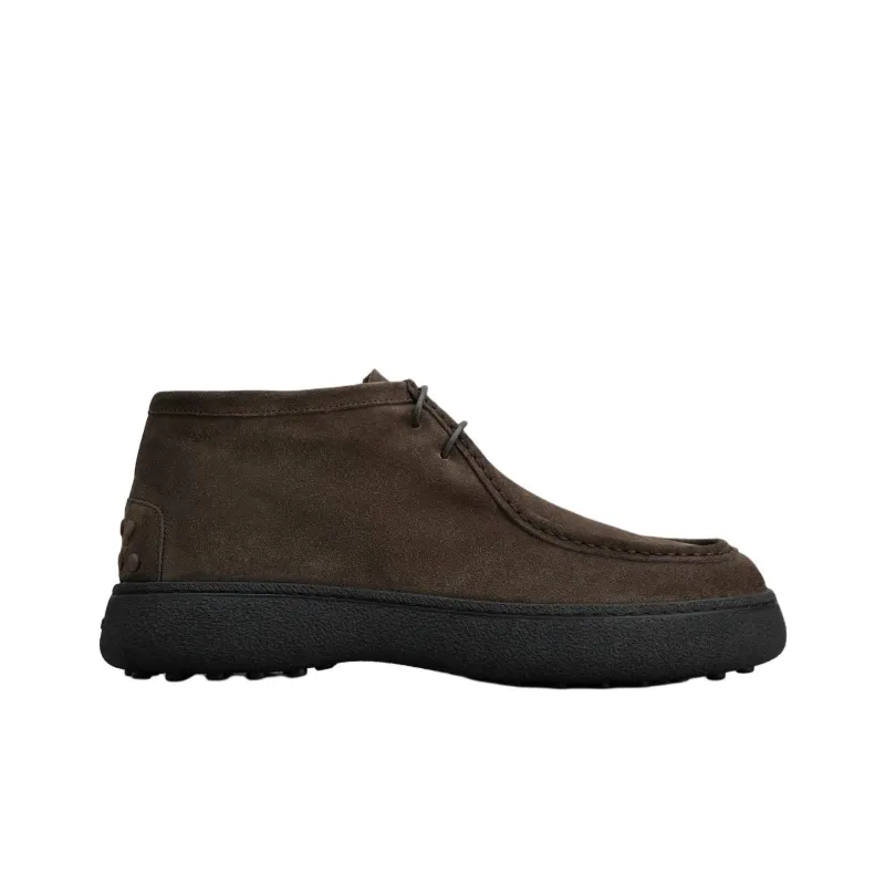 TOD'S WG Ankle Boots Men's Brown-1