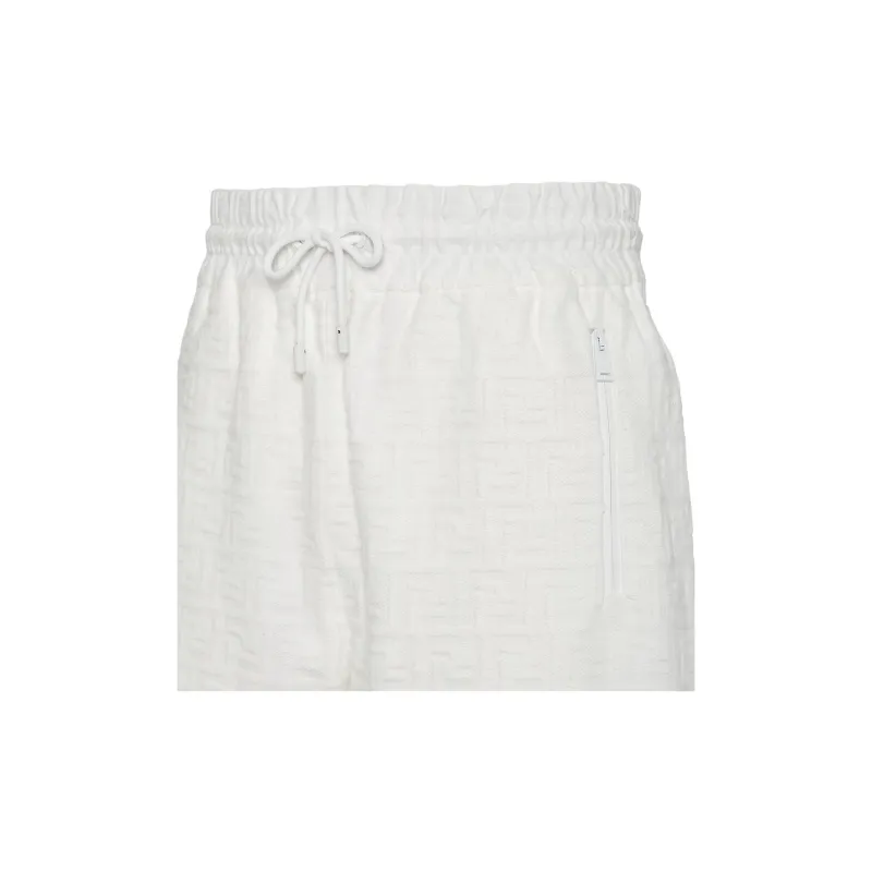 FENDI All Over Ff Motif Drawstring Shorts-8