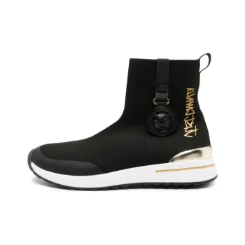 Just Cavalli Logo-print Sock-ankle Sneakers
