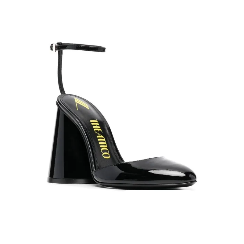 The Attico Pointed-Toe Slingback Pumps-1