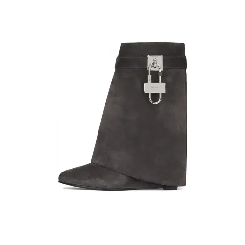 GIVENCHY Shark Lock Ankle eau 8.9cm Women's Gray