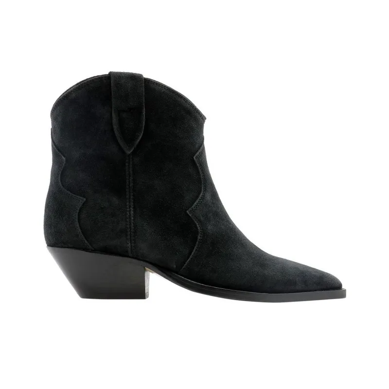 ISABEL MARANT Dewina Suede Ankle Boots-1