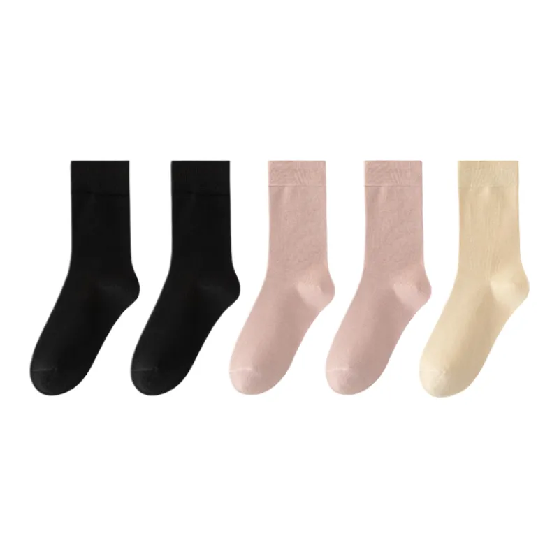 Lan Miao Mid Calf Socks Women's 5 Pack-1