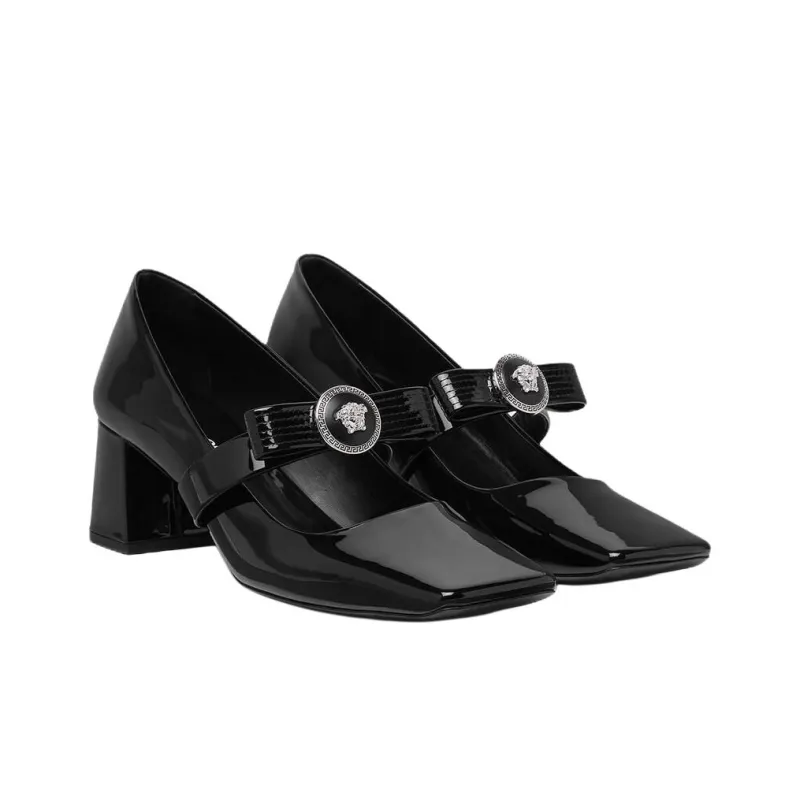FANSIZHE Gianni Ribbon High Heels 5.5cm Women's-2
