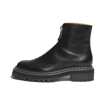 PROENZA SCHOULER Zip-up Lug-sole Boots