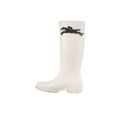 LONGCHAMP Knee high Boots Women's Ivory