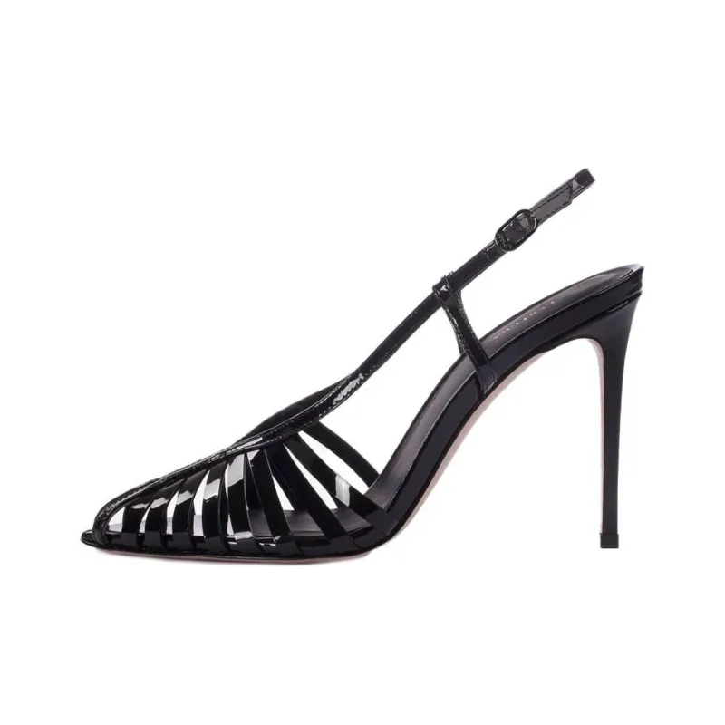 Le Silla Cage 110mm Slingback Sandals-0