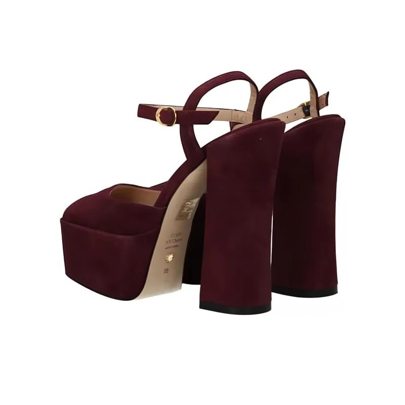 stuart weitzman Square-toe 115mm Suede Platform Pumps-3