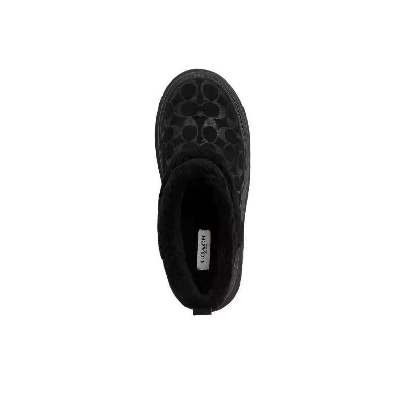 COACH Christina Ankle Boots Women's Black-3