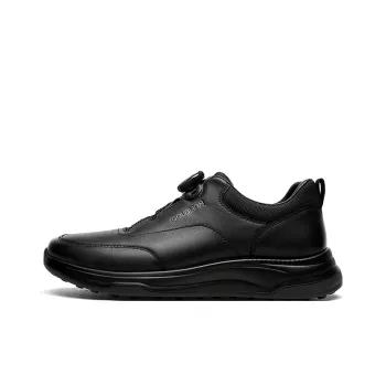 GOLDLION Low Top Casual Shoes Men's Black