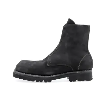 GUIDI Ankle Boots Unisex Gray