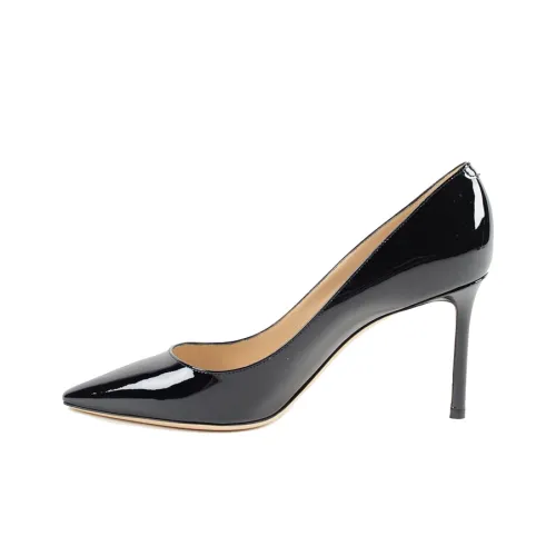 Jimmy Choo ROMY Slim Heel High Heels 8.5cm Women's Black