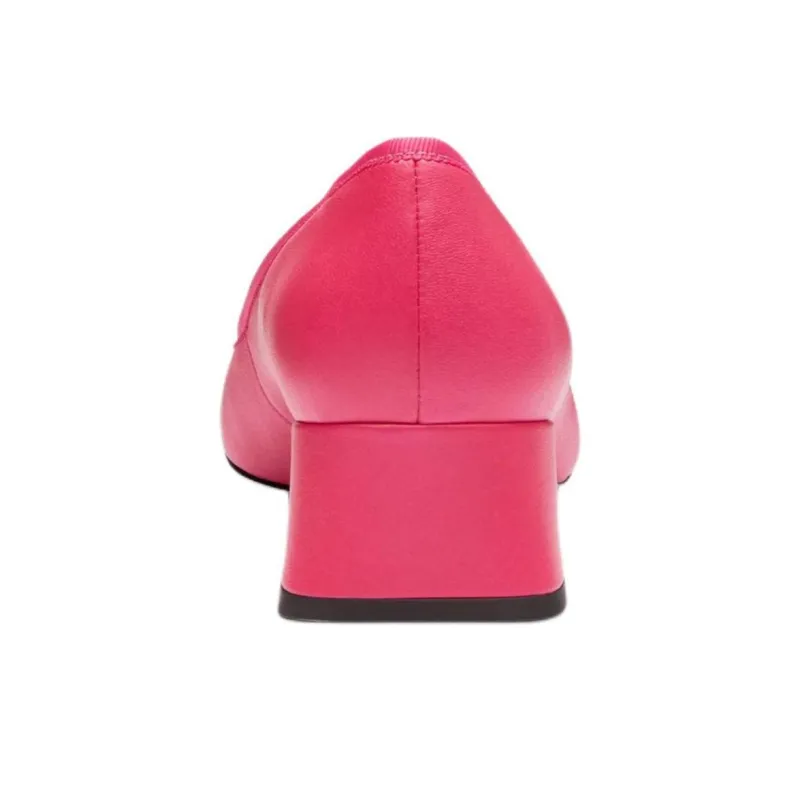 COACH Ava Chunky Heel High Heels 3.8cm Women's Pink-3