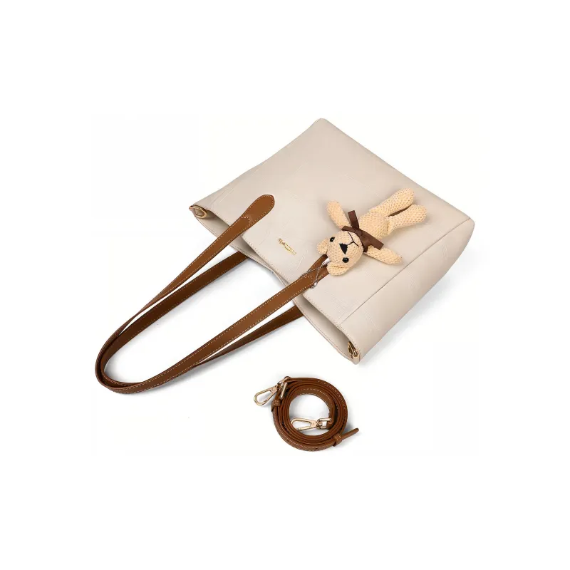 MILLIE'S Cow Leather Underarm Shoulder Bag, Crossbody Bag Regular Women's Ecru-7