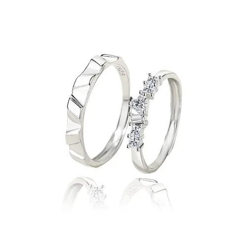 Chongqing Gold Store S925 Silver Rings Women's