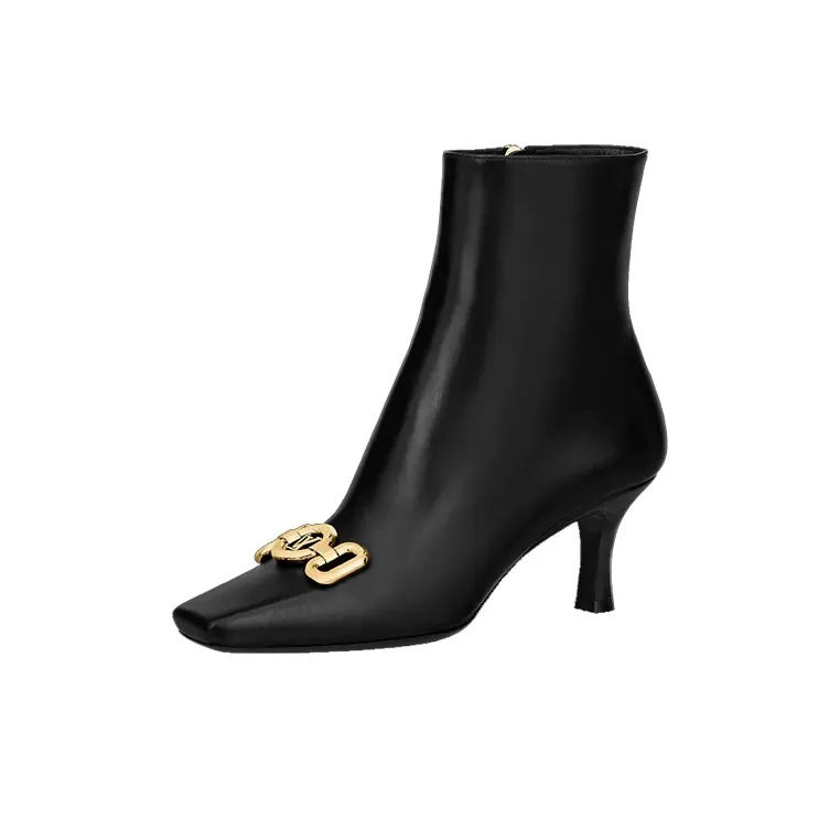 LOUIS VUITTON Rotary Ankle Boots Women's Black-0