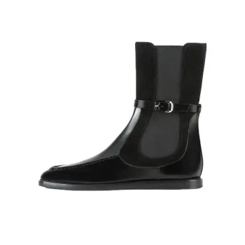 EMPORIO ARMANI Short Chelsea Boots Women's Black