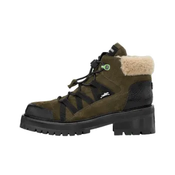 LONGCHAMP La Baroudeuse Ankle Boots Women's Khaki