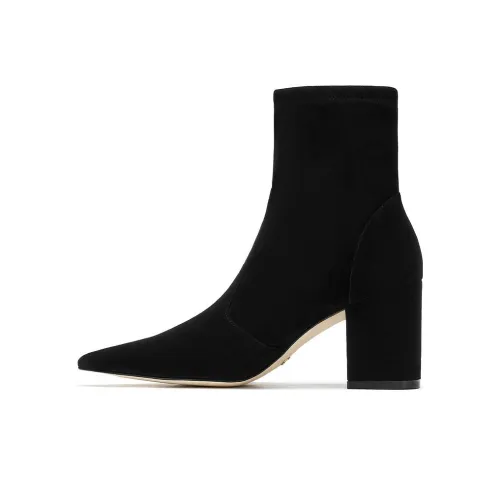 Stuart Weitzman/SW Ankle Boots 7.5cm Women's Black