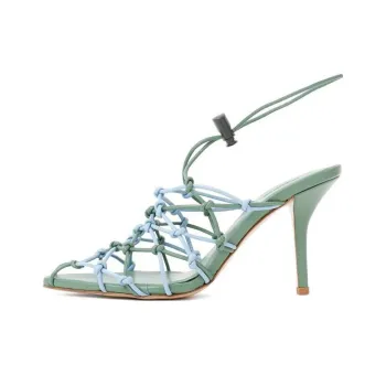 GIABORGHINI Pointed Strappy 100mm Pumps