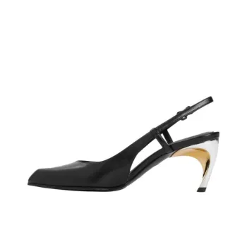 Alexander McQueen Armadillo 65mm Slingback Pumps