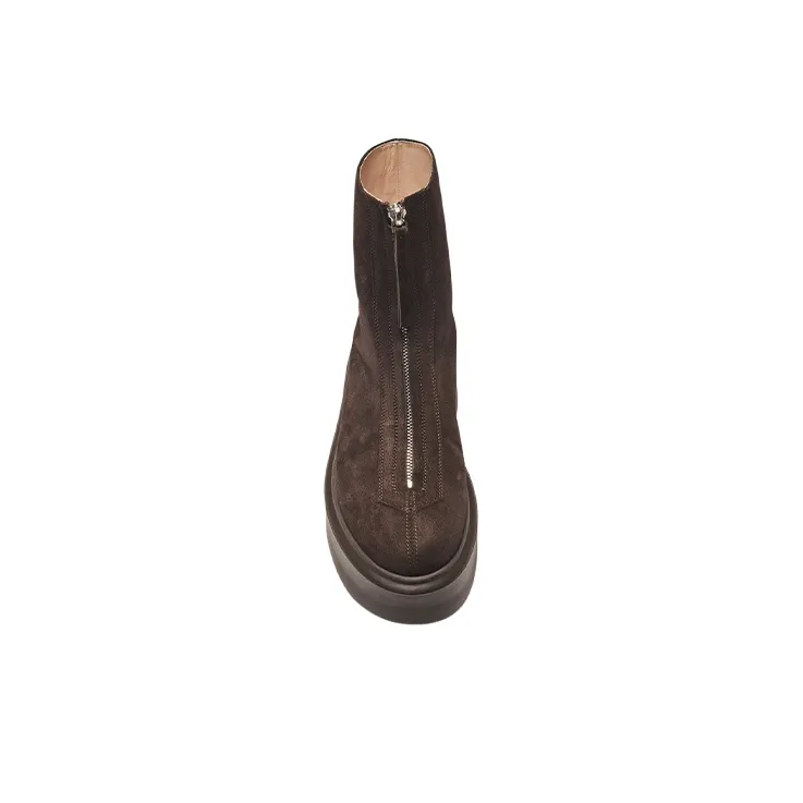 THE ROW Front Zipped Boots Women's-3