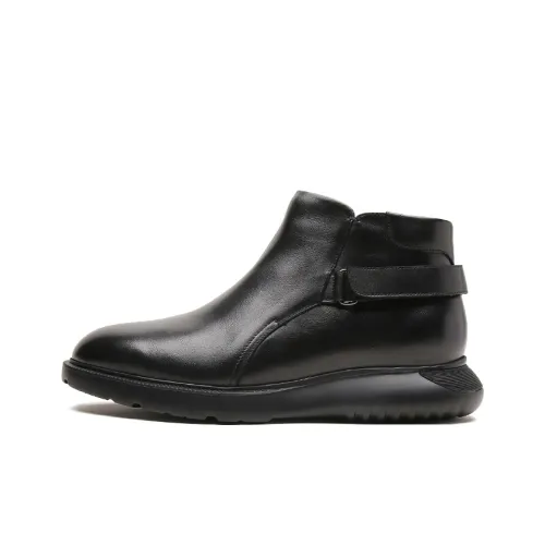 S. T.DUPONT Ankle Boots Men's Black