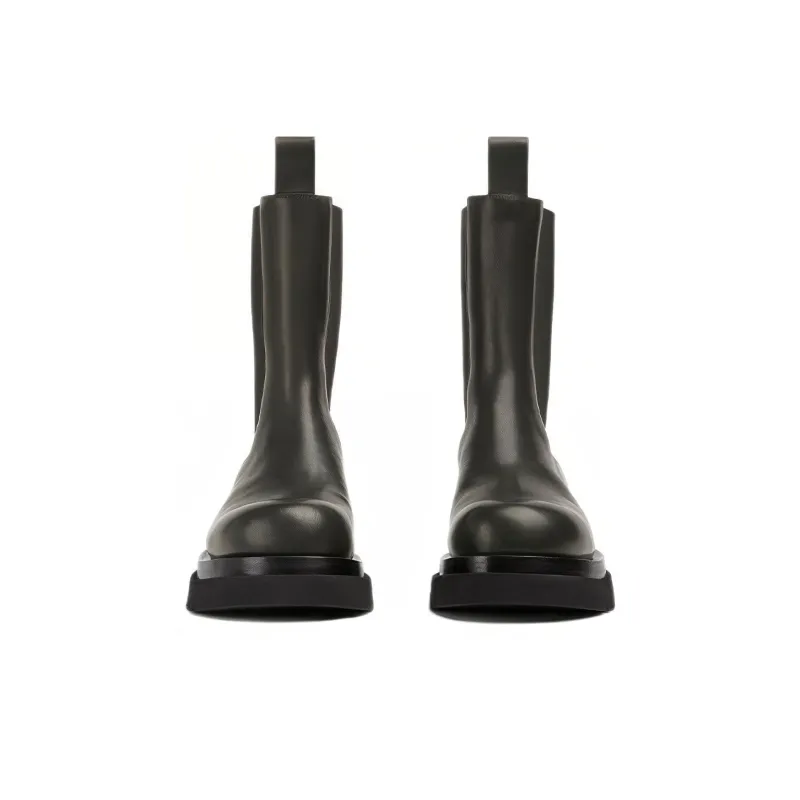 Bottega Veneta Lug Boot Bottle Green Women's-2