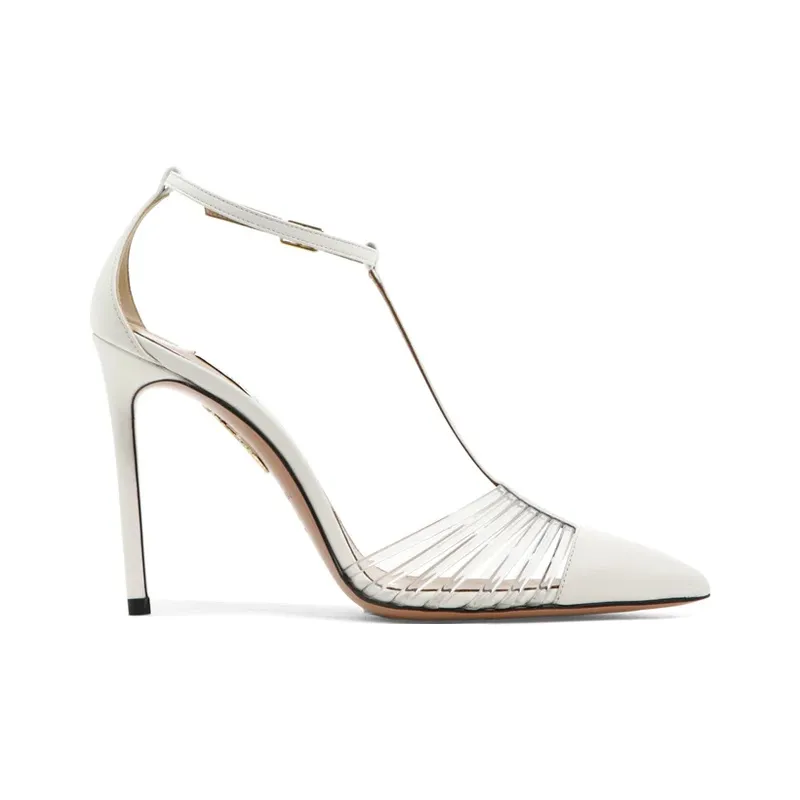 AQUAZZURA Amore Mio 105 Pointed-toe Pumps-1