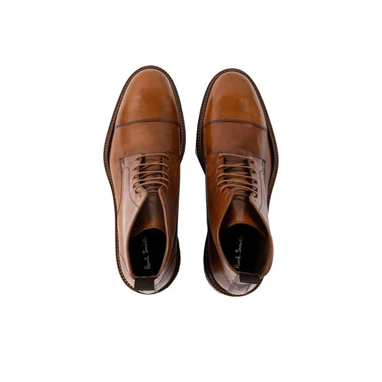 Paul Smith Jarman Ankle Boots 2cm Men's Brown-3