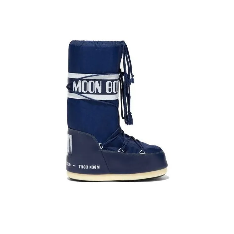 Moon Boot Crew Snow Boots Unisex Blue-1