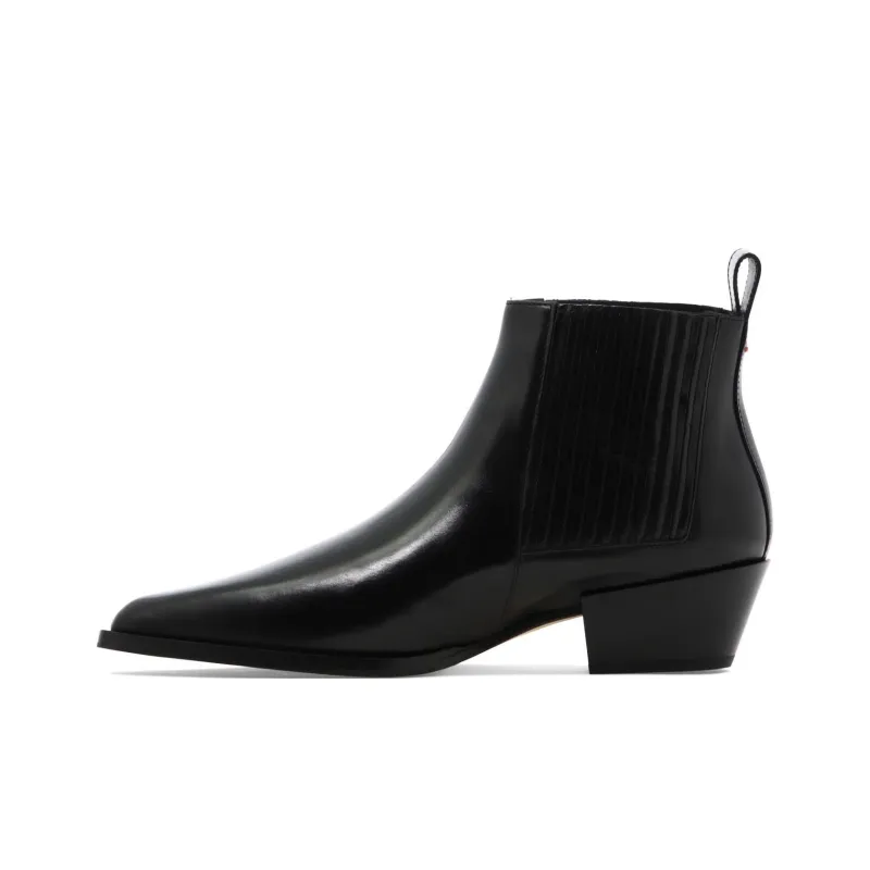 Aeyde Ankle Boots 4cm Women's Black-0