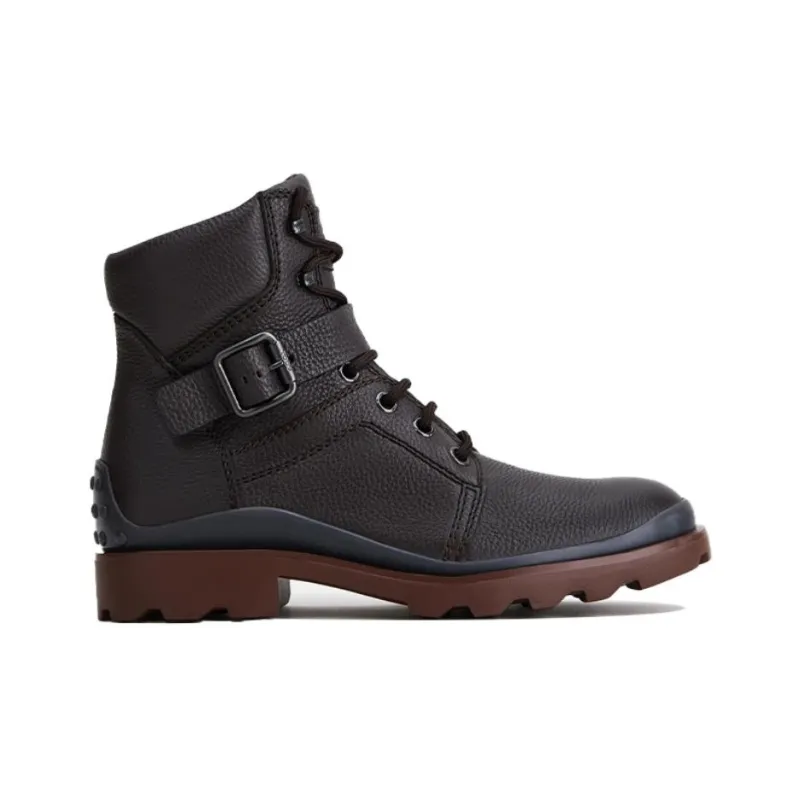 TOD'S Ankle Boots Men's Dark Brown-1