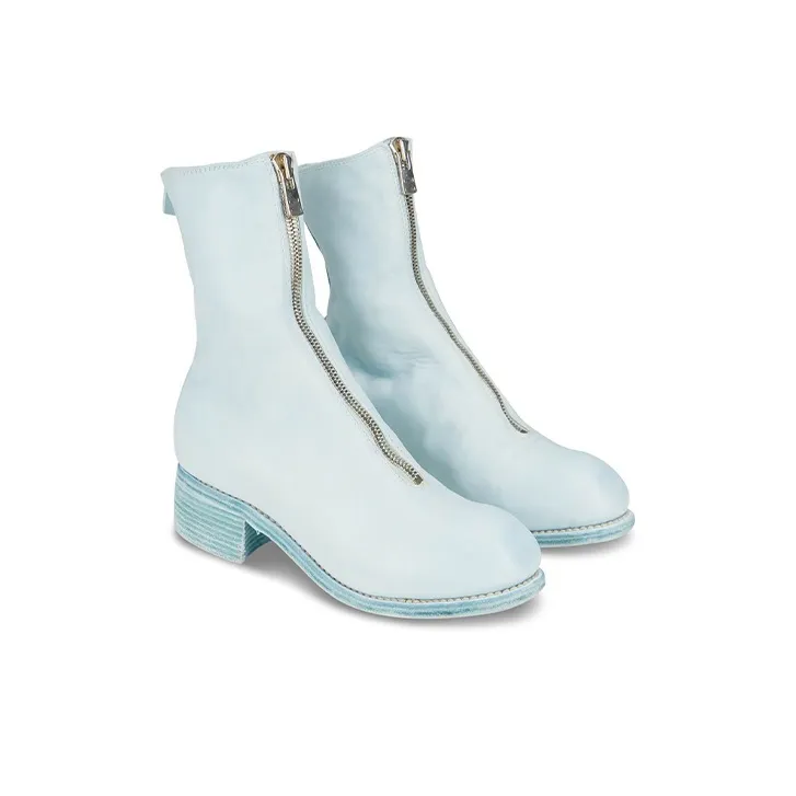 GUIDI Ankle Boots Women's Light Blue-2