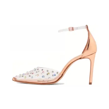 Schutz High Heels Women's Gold
