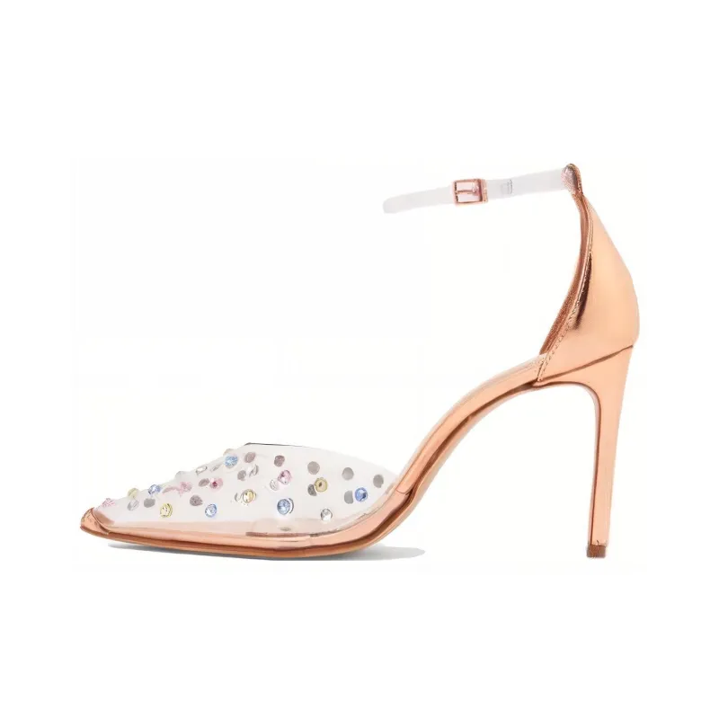 Schutz High Heels Women's Gold-0