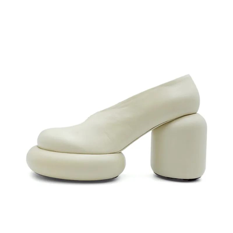 JIL SANDER High Heels Women's Ecru-0