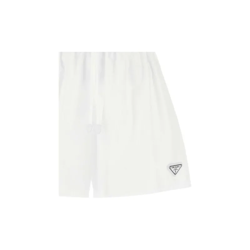 PRADA Casual Shorts Women's White-6