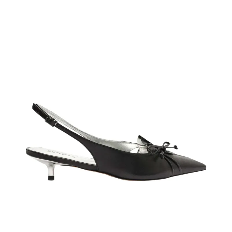 Schutz Zane Slim Heel High Heels 5cm Women's Black-1