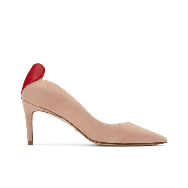 Stuart Weitzman/SW LOVESTRUCK PUMP Slim Heel High Heels 7cm Women's Nude Pink-1