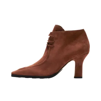 Burberry Storm Ankle Boots 8.5cm Women's Brown