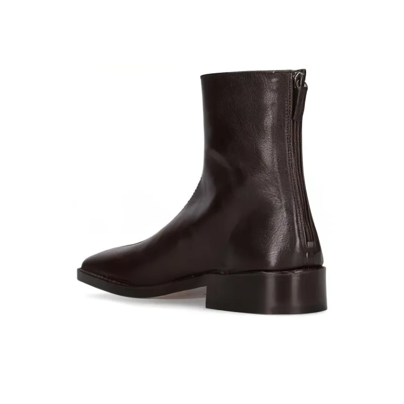 Lemaire Ankle Boots Men's Dark Brown-3