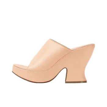 Bottega Veneta Stack High Heels Women's Pink