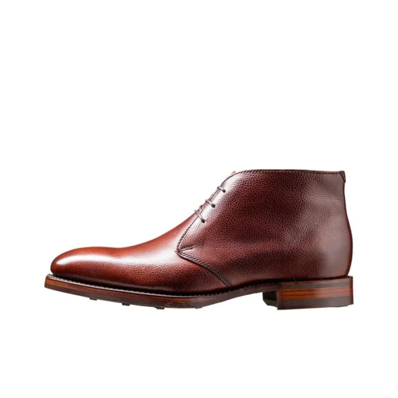 BARKER Orkney Ankle Boots Men's Red-0
