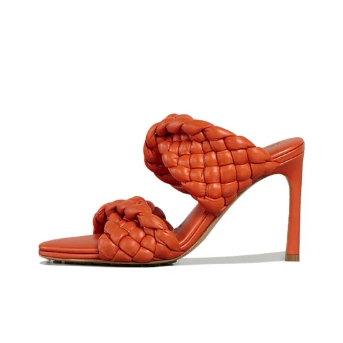 Bottega Veneta High Heels Women's Spicy Pepper Red