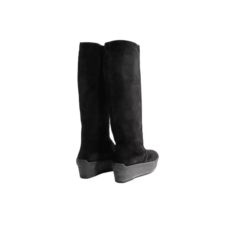 TOD'S Knee-high Boots Women's Black-3
