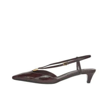 FENDI FFold High Heels Women's Brown