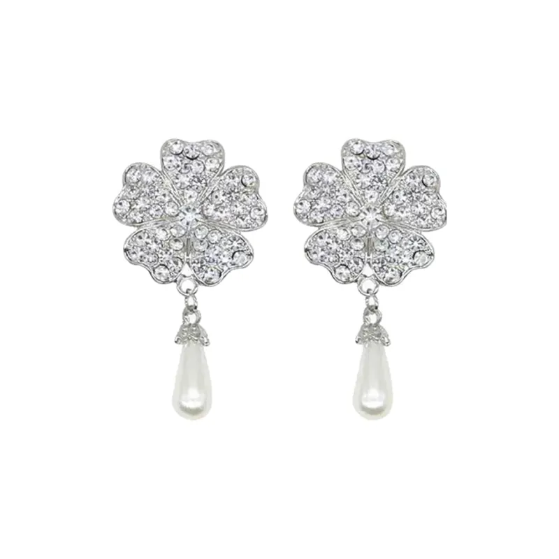 FEO Faux Pearl Earrings Women's-0