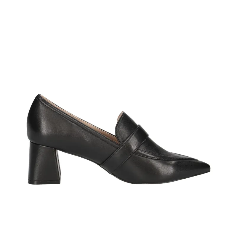 CAPRICE Gillian Block Heel High Heels 5.5cm Women's Black-1