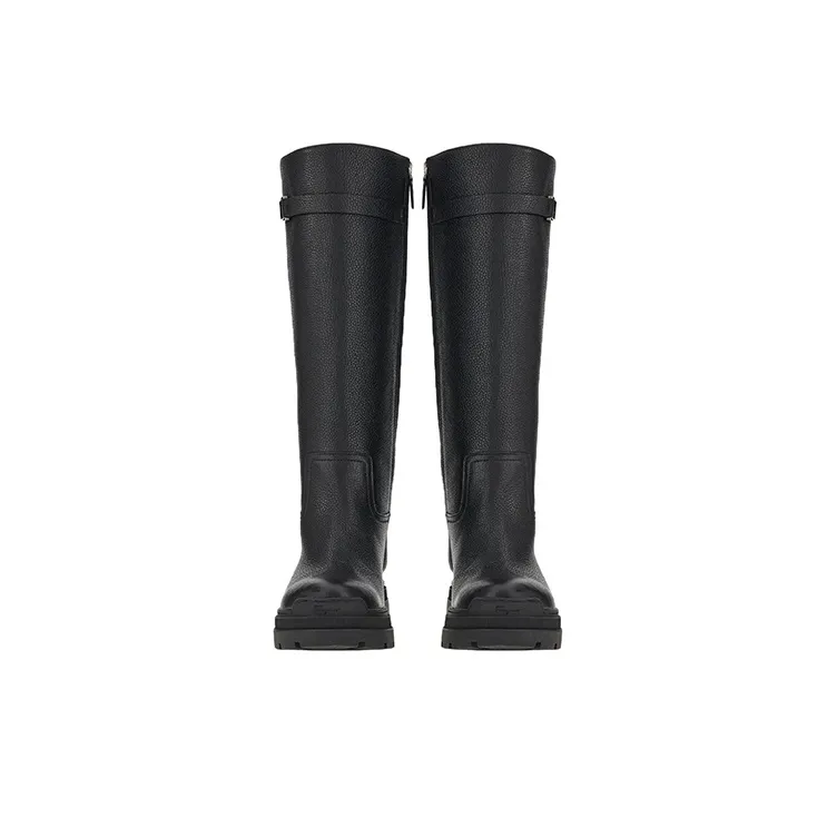 FERRAGAMO Stivale Ryder Leather Boots-3